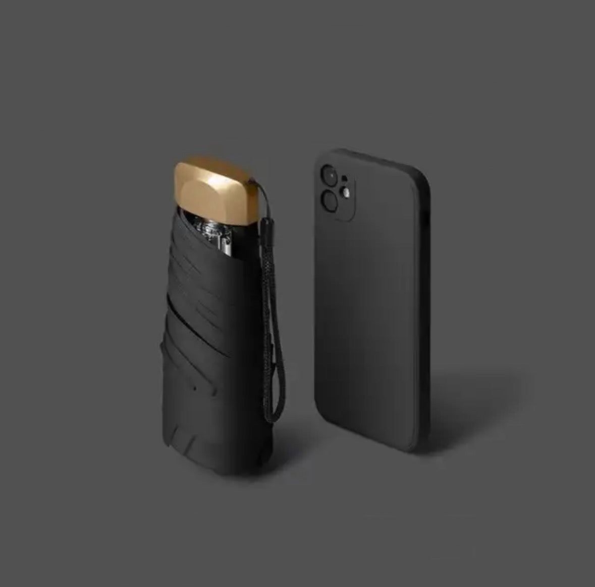 Melzano Mini Umbrella | Windproof and UV-Blocking Compact Travel Umbrella