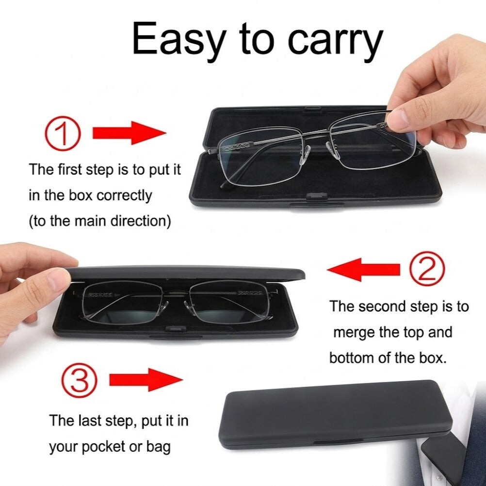 Compact Mens & Ladies Folding Reading Glasses