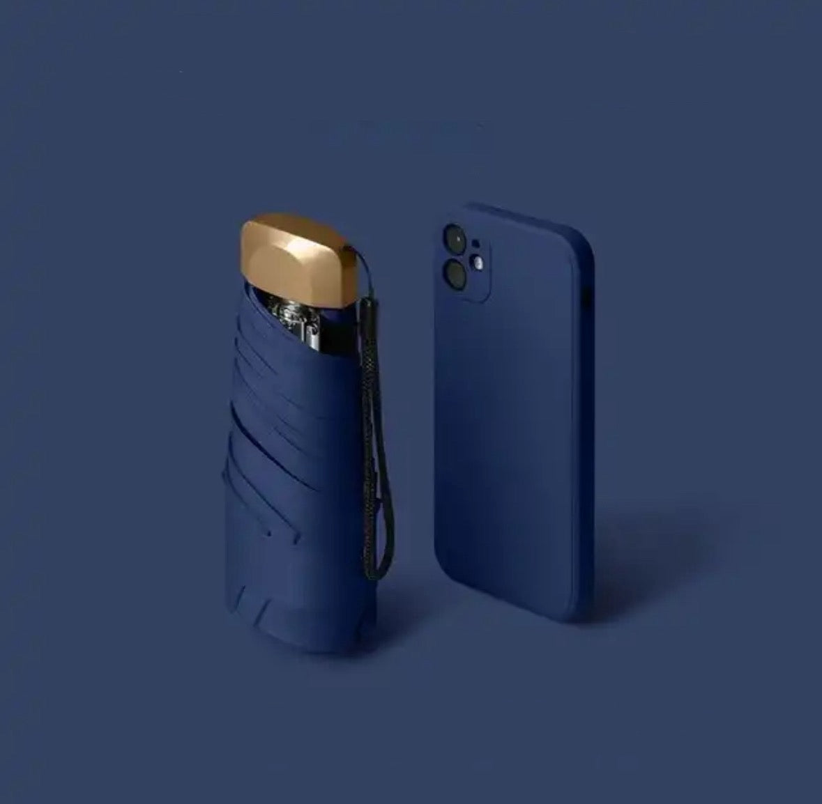 Melzano Mini Umbrella | Windproof and UV-Blocking Compact Travel Umbrella