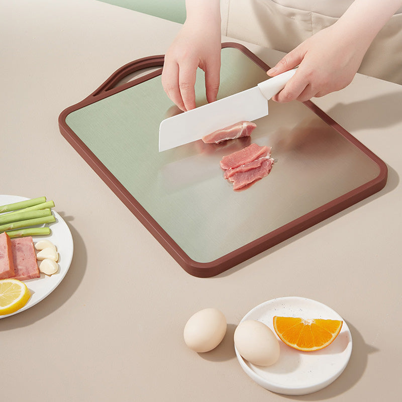 Antibacterial Double-Sided Cutting Board | Non-Slip, Easy to Clean Kitchen Accessory