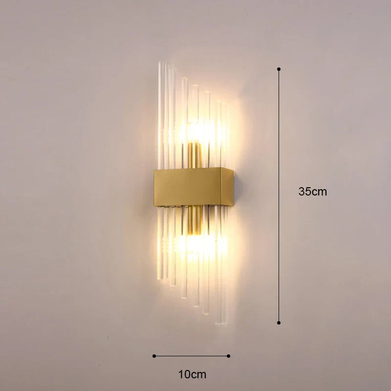 Luxuria Designer Wall Light for Bedroom – Sophisticated & Warm Atmosphere