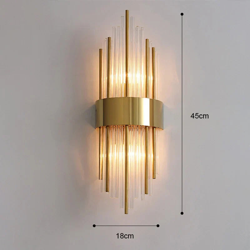 Luxuria Designer Wall Light for Bedroom – Sophisticated & Warm Atmosphere