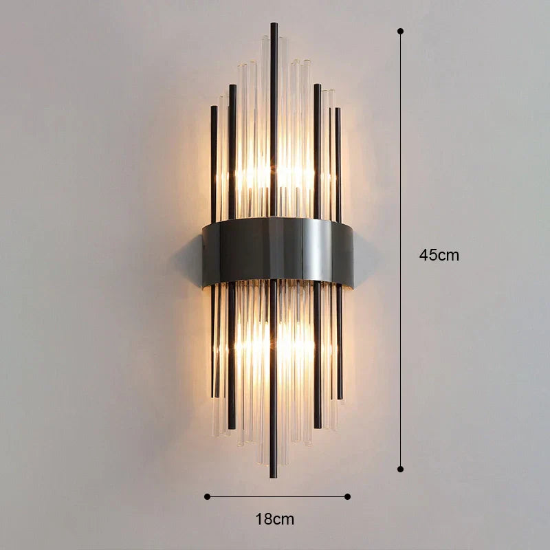 Luxuria Designer Wall Light for Bedroom – Sophisticated & Warm Atmosphere