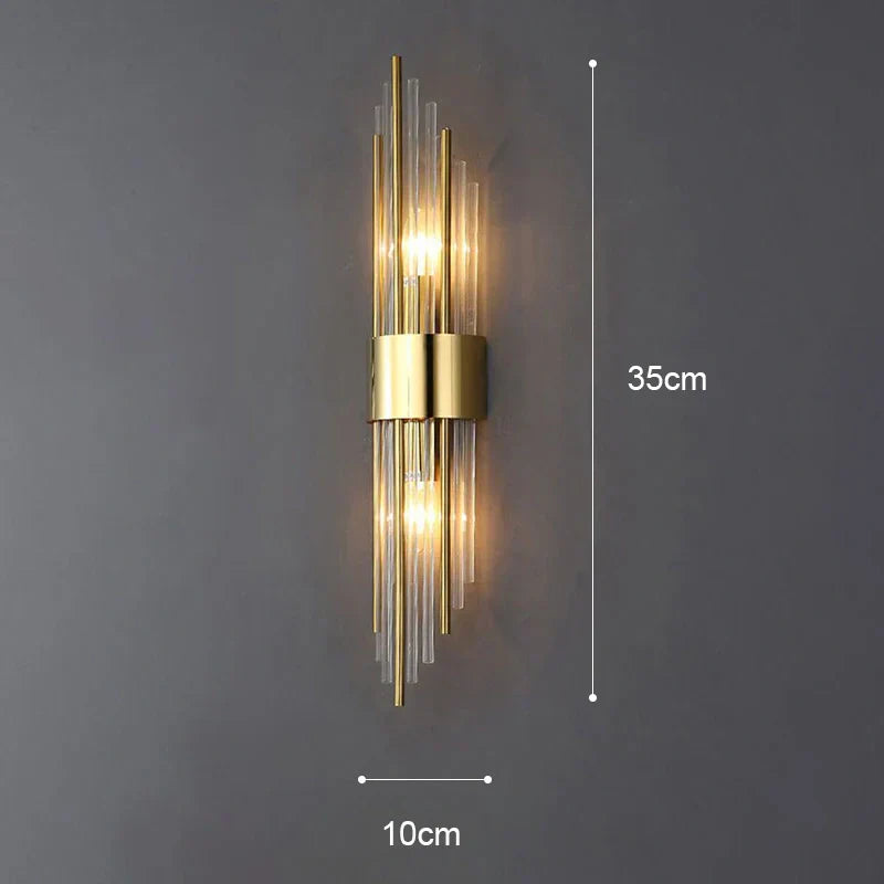Luxuria Designer Wall Light for Bedroom – Sophisticated & Warm Atmosphere