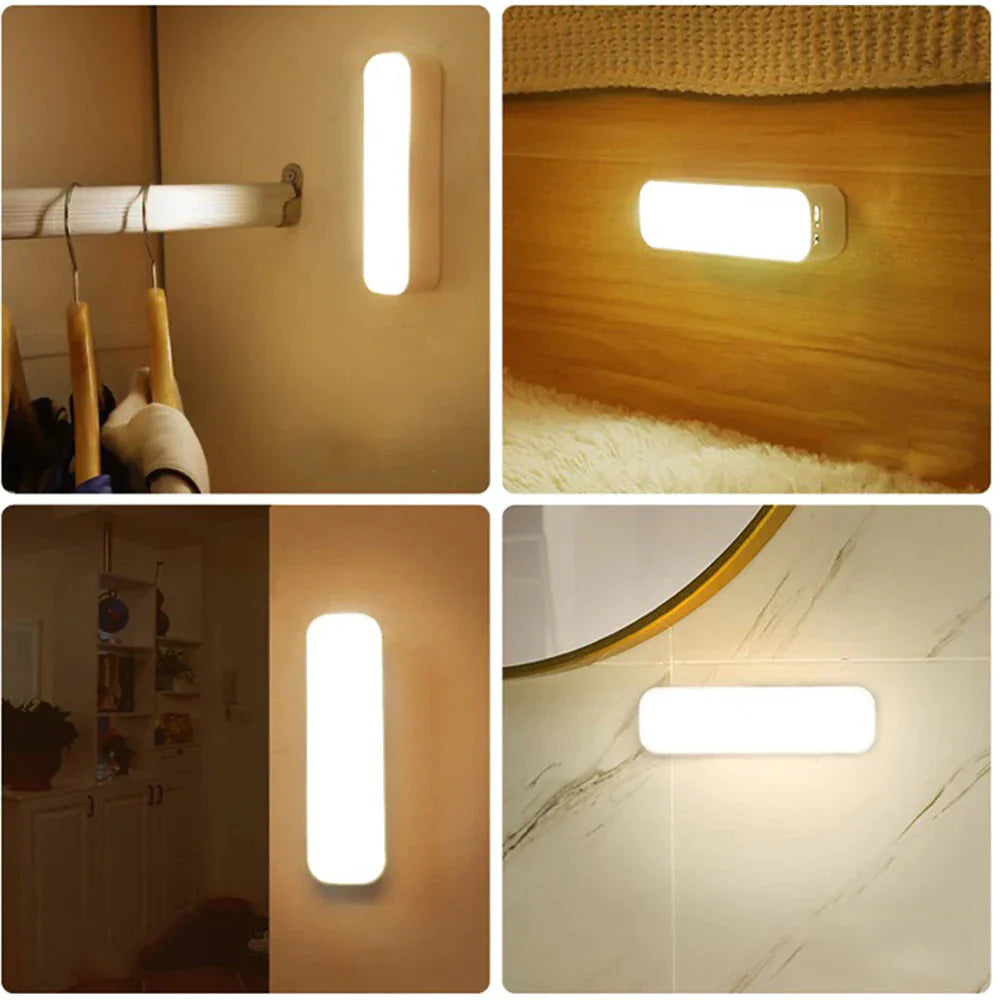 Wireless LED Wall Light with Motion Sensor – Easy & Safe Illumination
