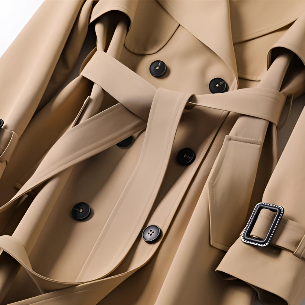 Men's Stylish Long Trench Coat | Elegant