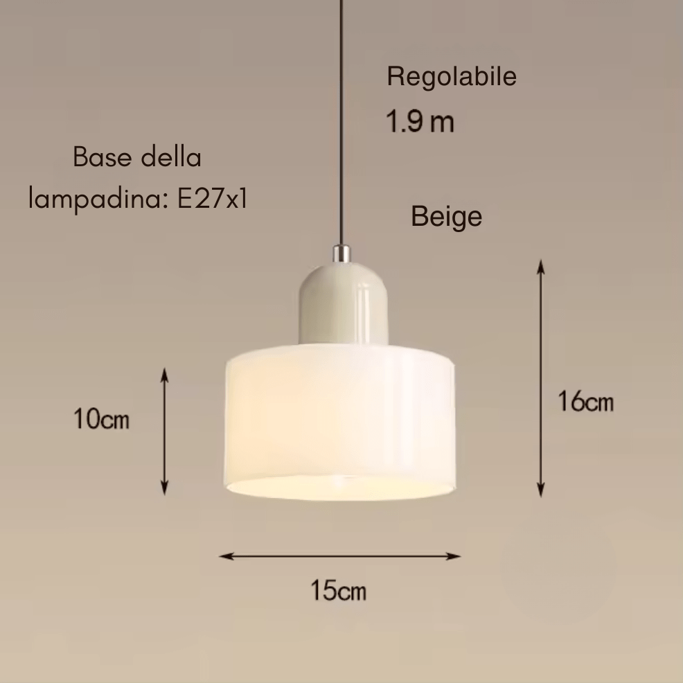 Croma Bauhaus Pendant Light | Modern Ceiling Lamp for Stylish Interiors