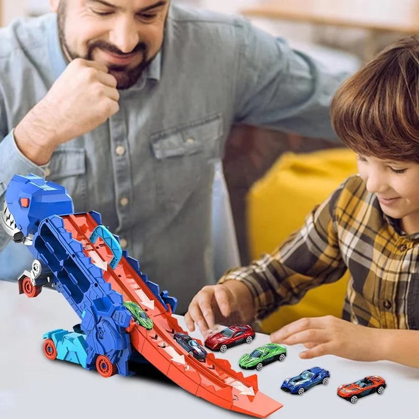 Dino Carrier Truck Toy – Creative Gift for Boys