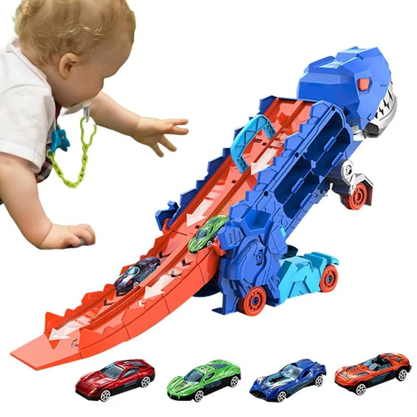 Dino Carrier Truck Toy – Creative Gift for Boys