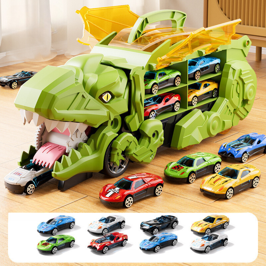 Dino Carrier Truck Toy – Creative Gift for Boys