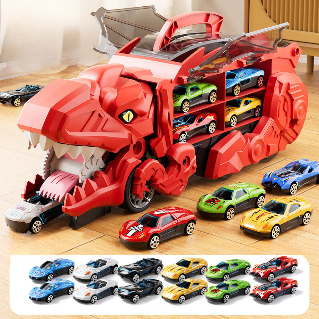 Dino Carrier Truck Toy – Creative Gift for Boys