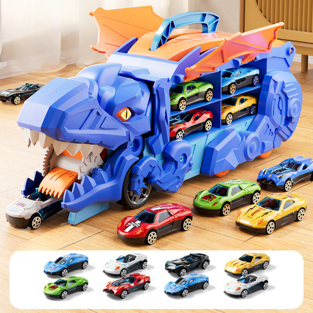 Dino Carrier Truck Toy – Creative Gift for Boys