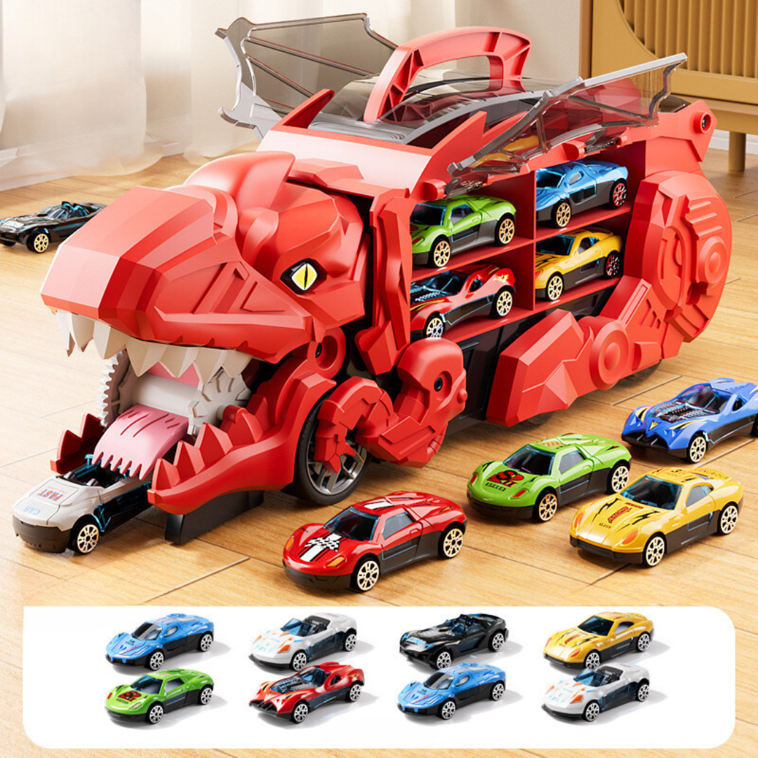 Dino Carrier Truck Toy – Creative Gift for Boys