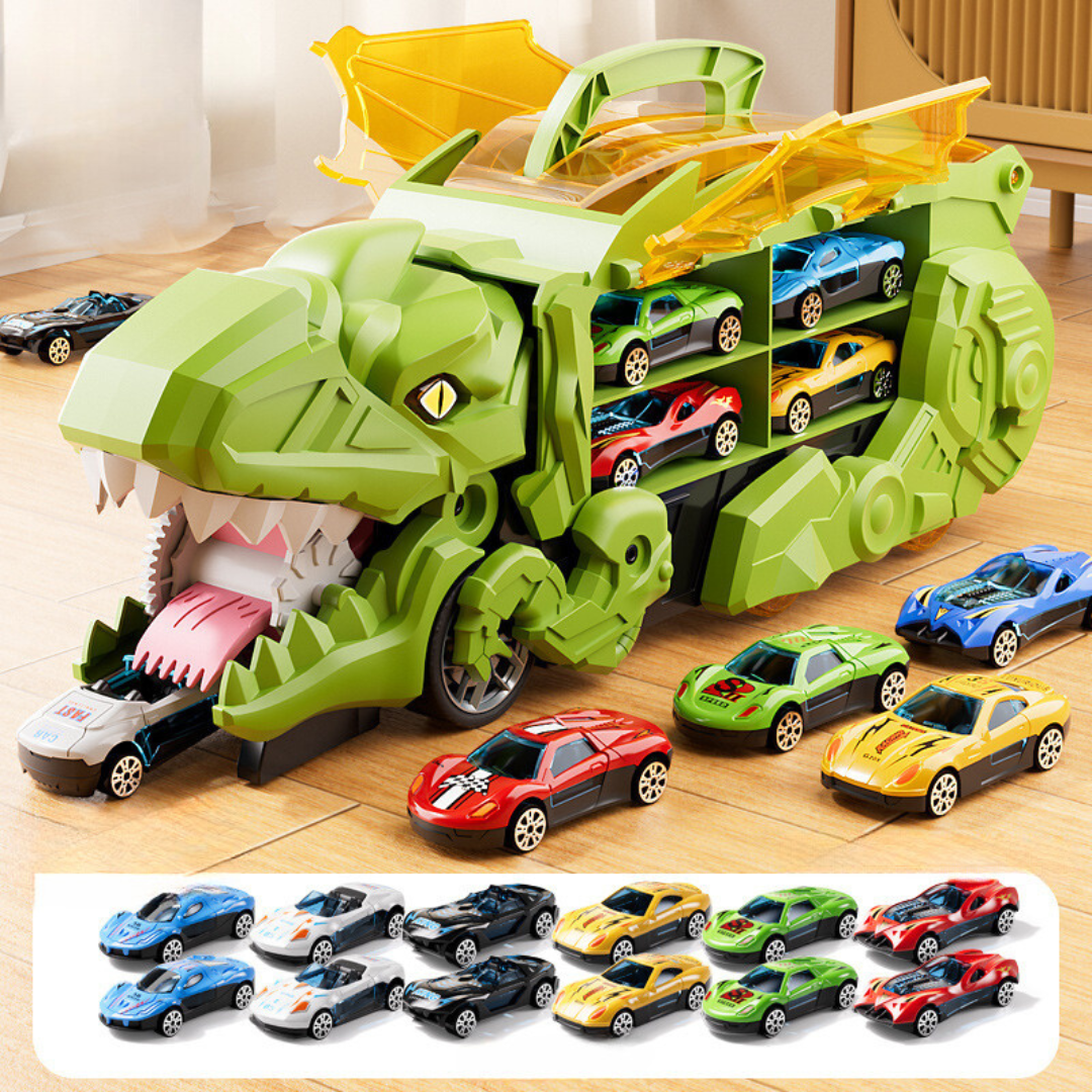 Dino Carrier Truck Toy – Creative Gift for Boys