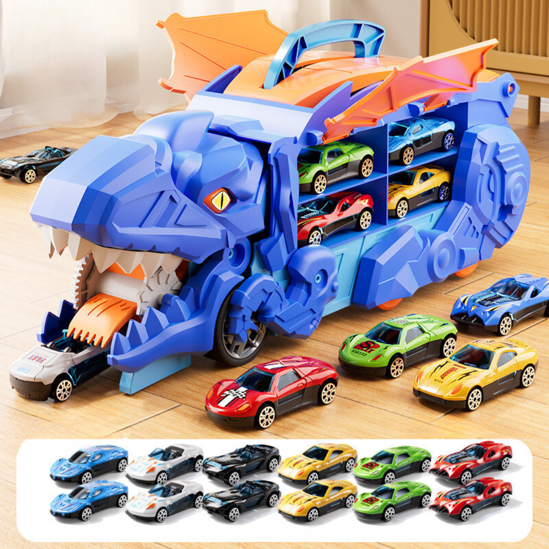 Dino Carrier Truck Toy – Creative Gift for Boys