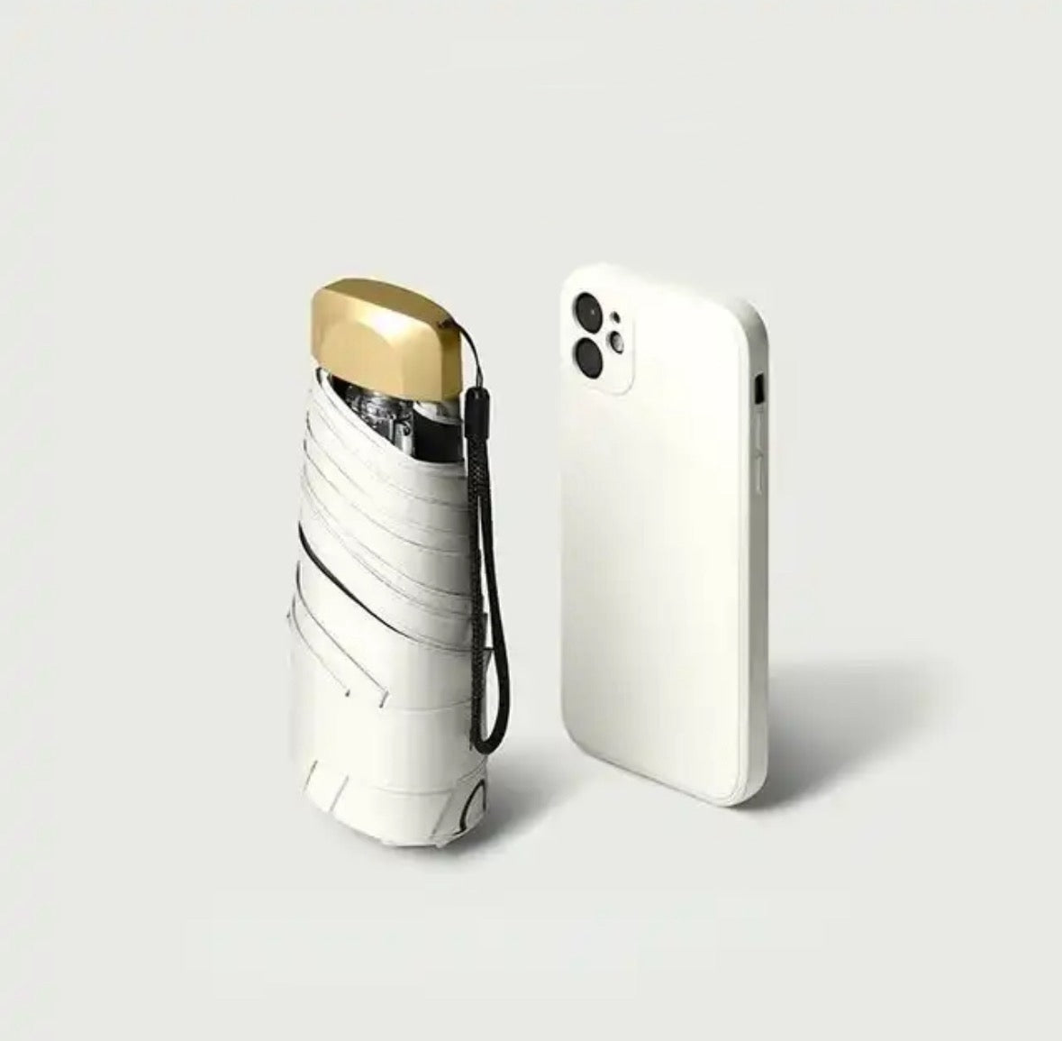 Melzano Mini Umbrella | Windproof and UV-Blocking Compact Travel Umbrella