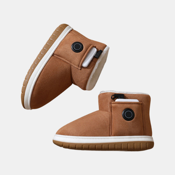 Heated Winter Slippers | Warm Rechargeable Indoor Shoes