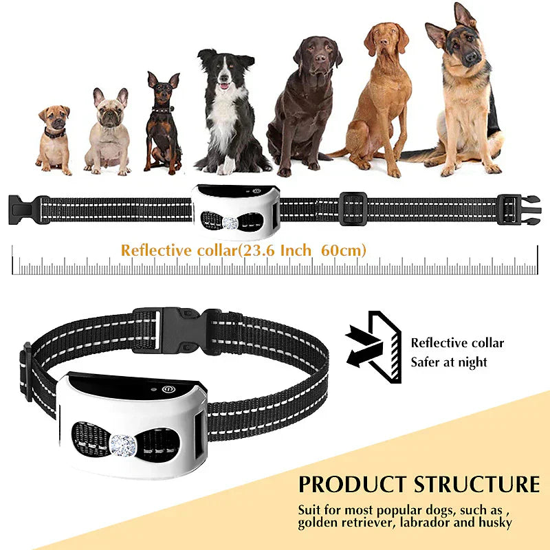 2-in-1 Wireless Fence & Training Collar for Dogs