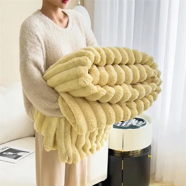 Luxyecs | Plush & Cozy Fleece Blanket