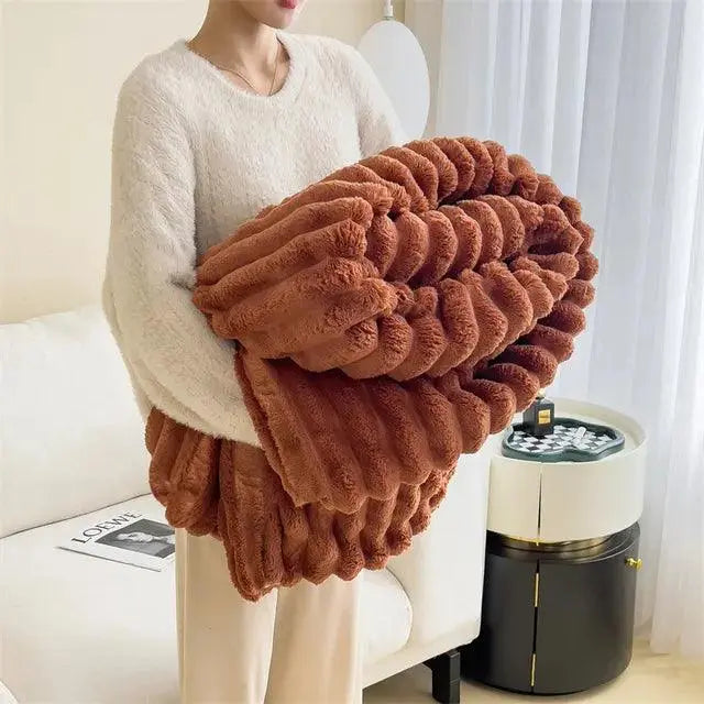 Luxyecs | Plush & Cozy Fleece Blanket