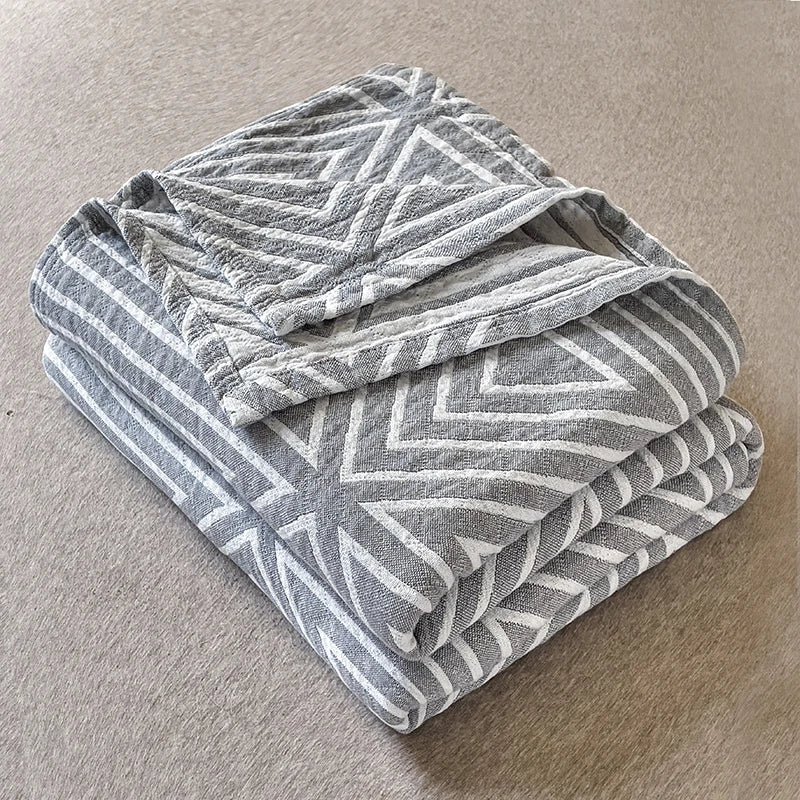Three-Layer Japanese Quilt | Soft and Cozy Bedspread for Comfort