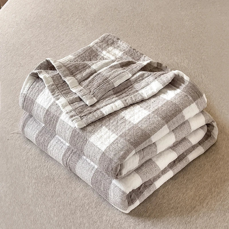 Three-Layer Japanese Quilt | Soft and Cozy Bedspread for Comfort