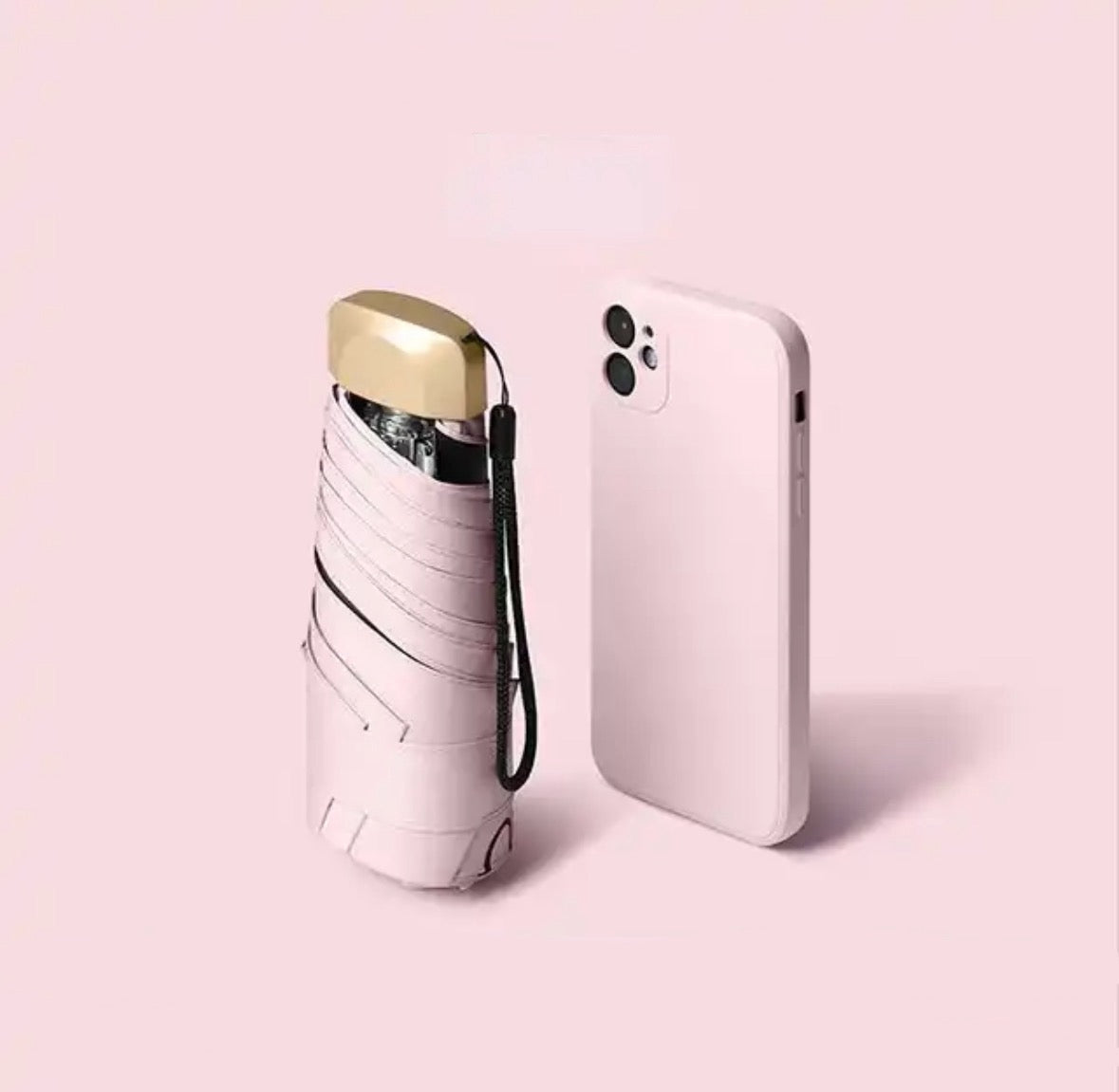 Melzano Mini Umbrella | Windproof and UV-Blocking Compact Travel Umbrella