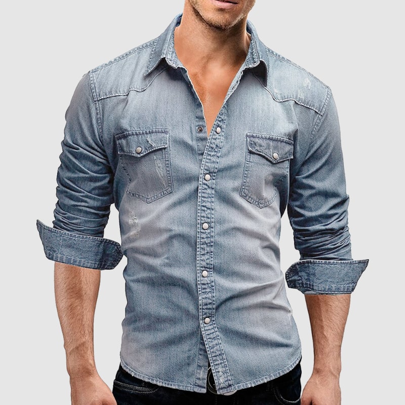 Men’s Slim Fit Shirt | Modern Casual Button Shirt