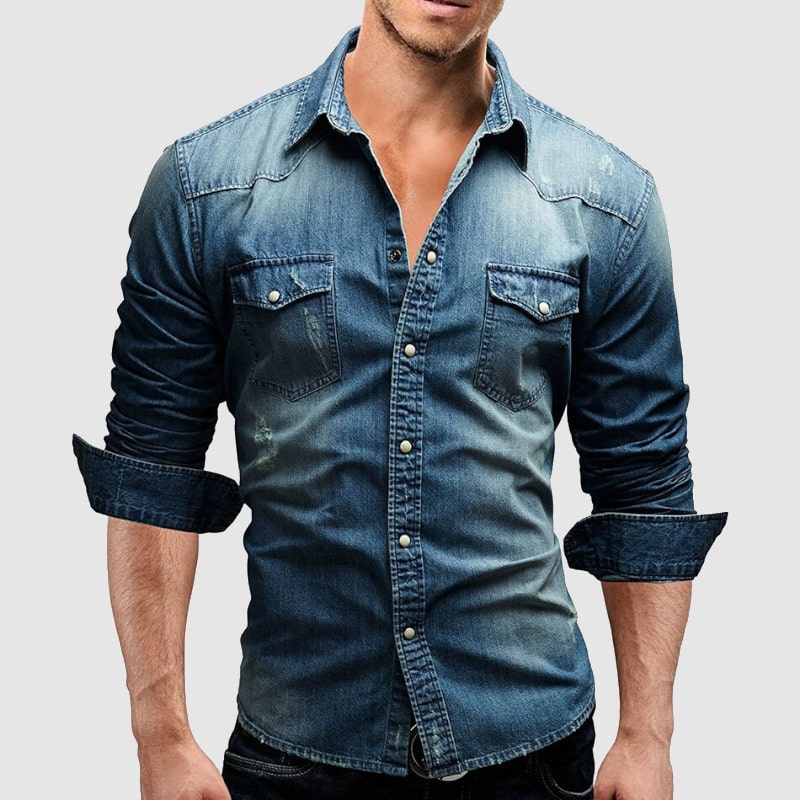 Men’s Slim Fit Shirt | Modern Casual Button Shirt