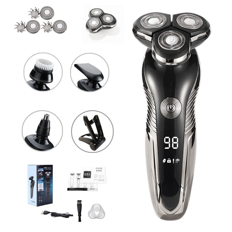 Electric Shaver | Waterproof and Skin-Friendly for Wet and Dry Shaving