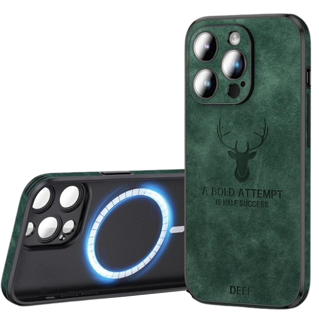 Real Leather iPhone Case | Shockproof, Stylish & Slim Design
