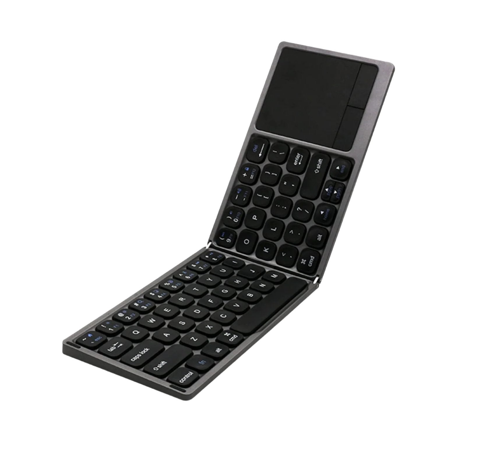 Foldable Wireless Keyboard with Touchpad | Portable and Compact