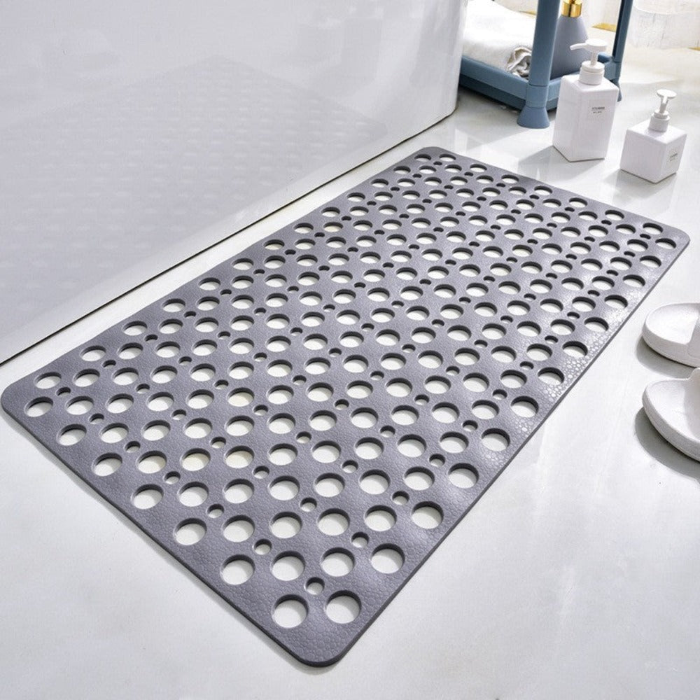 Luxury Anti-Slip Shower Mat – Hygienic, Mold-Resistant Bath Mat with Strong Suction Cups and Quick-Drainage Design