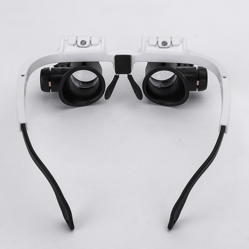 Precision Magnifier with Adjustable LED Lighting
