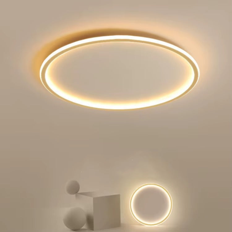 Modern Circular Ceiling Light | Living Room Flush Mount Lamp