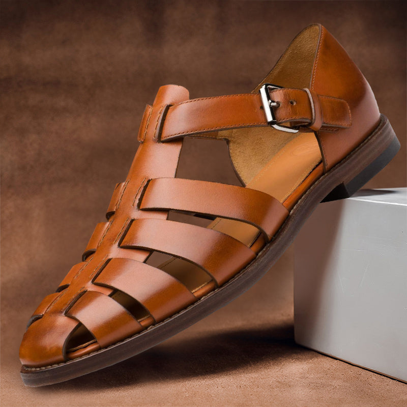 Leather Summer Sandals | Breathable and Comfortable Footwear for Warm Days