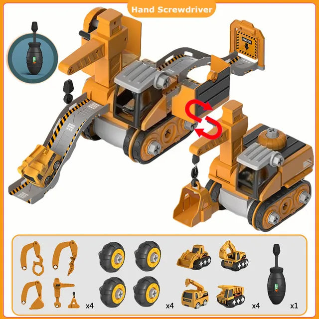Luxyecs | Master Builder Engineer Set - Building games for beginners - Building toys