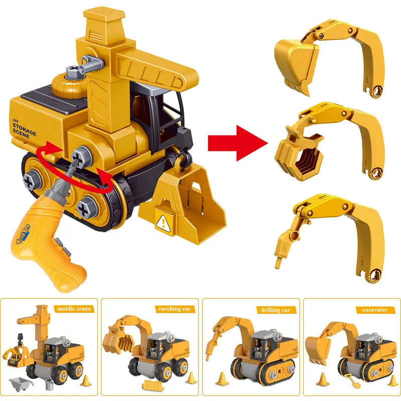 Luxyecs | Master Builder Engineer Set - Building games for beginners - Building toys