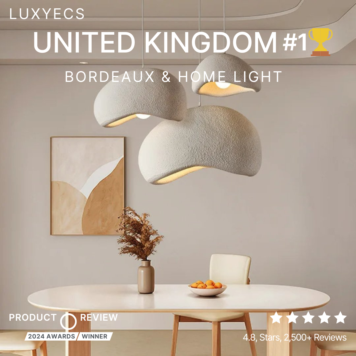 Bordeaux pendant light modern lighting