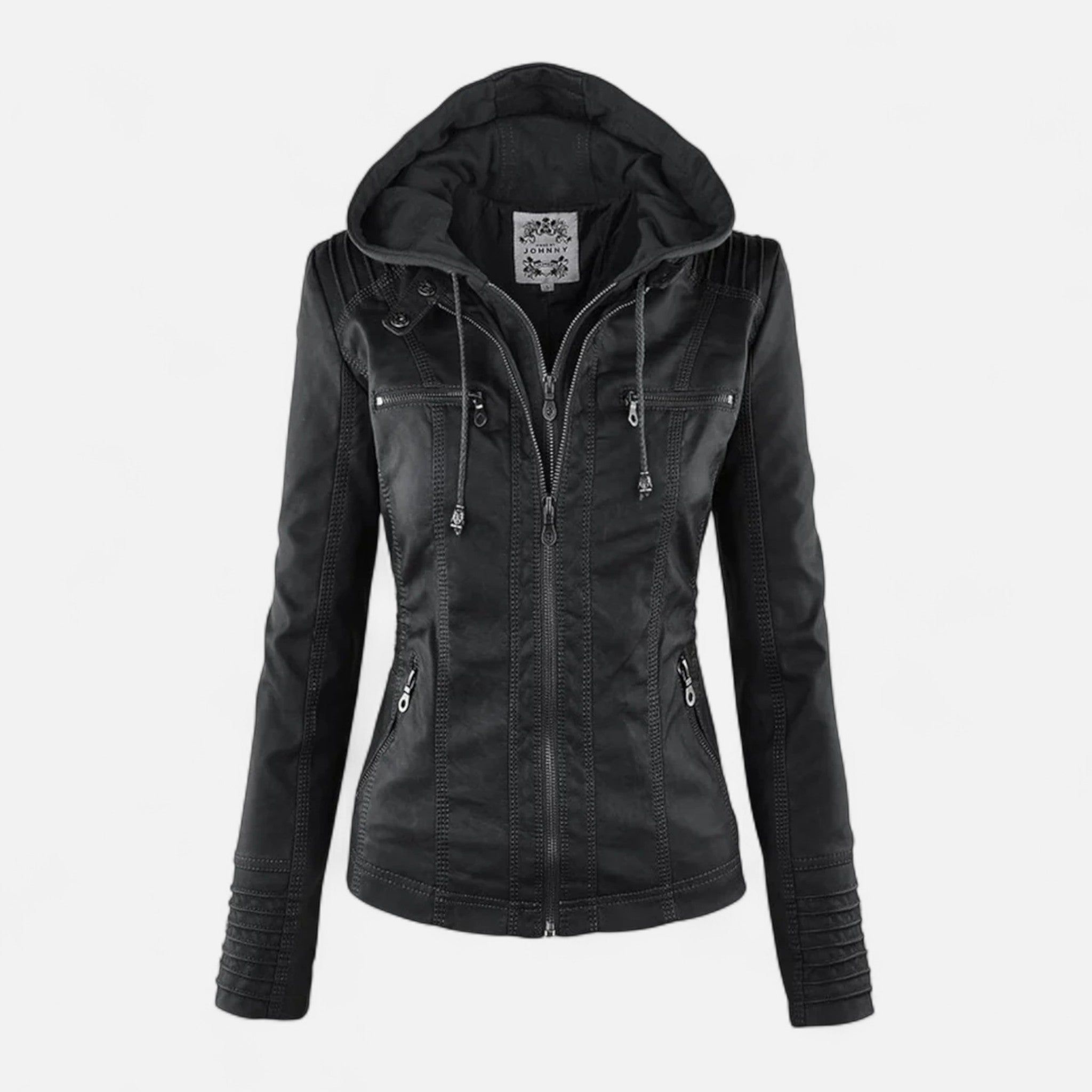 Stylish Women’s Hooded Jacket | Modern Zip Up Outerwear