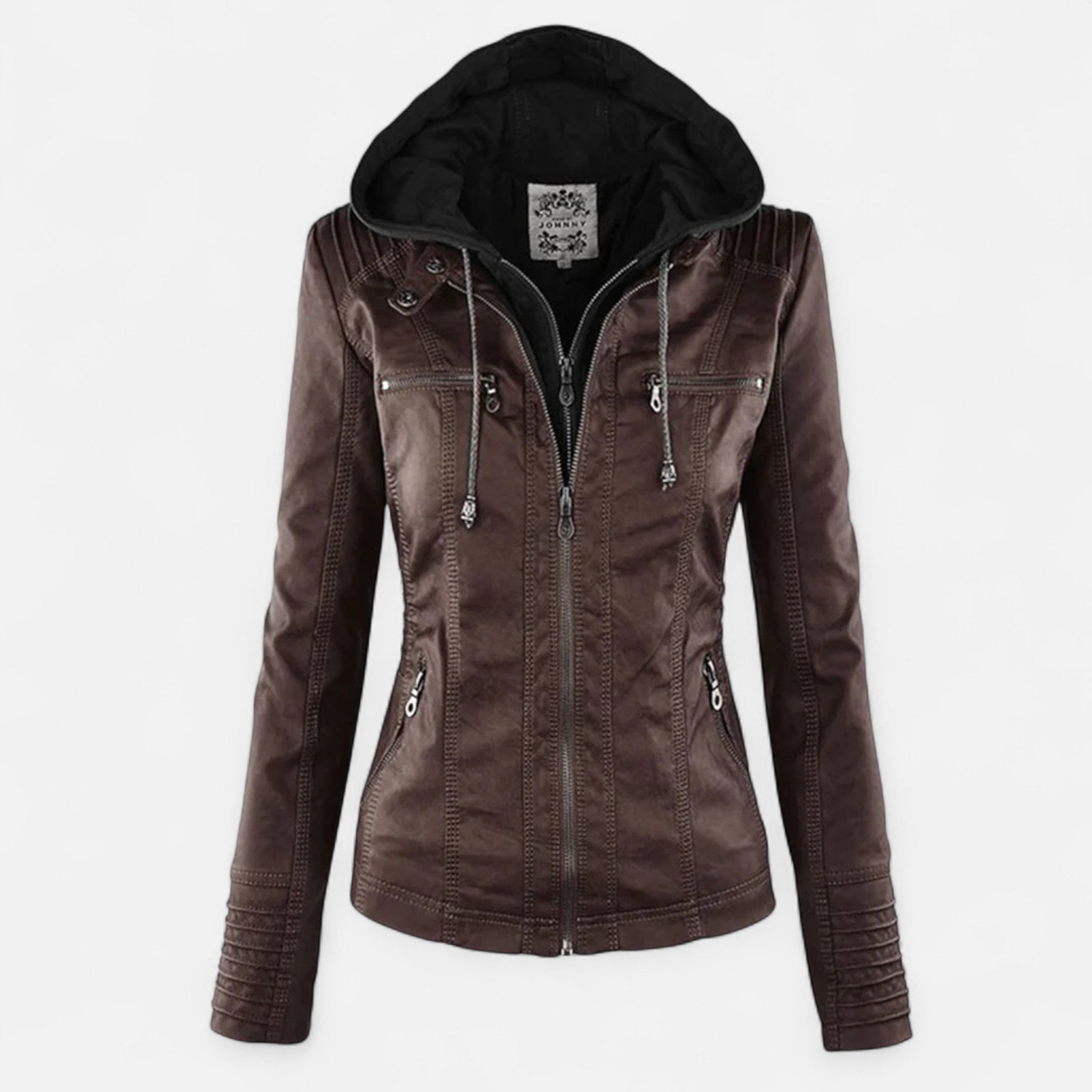 Stylish Women’s Hooded Jacket | Modern Zip Up Outerwear