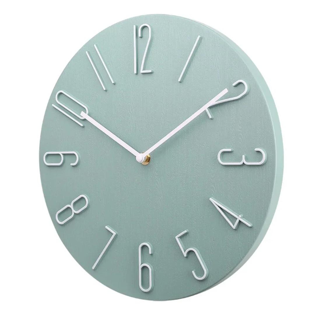 Large Modern Wall Clock | Silent Quartz Movement with Minimalist Design