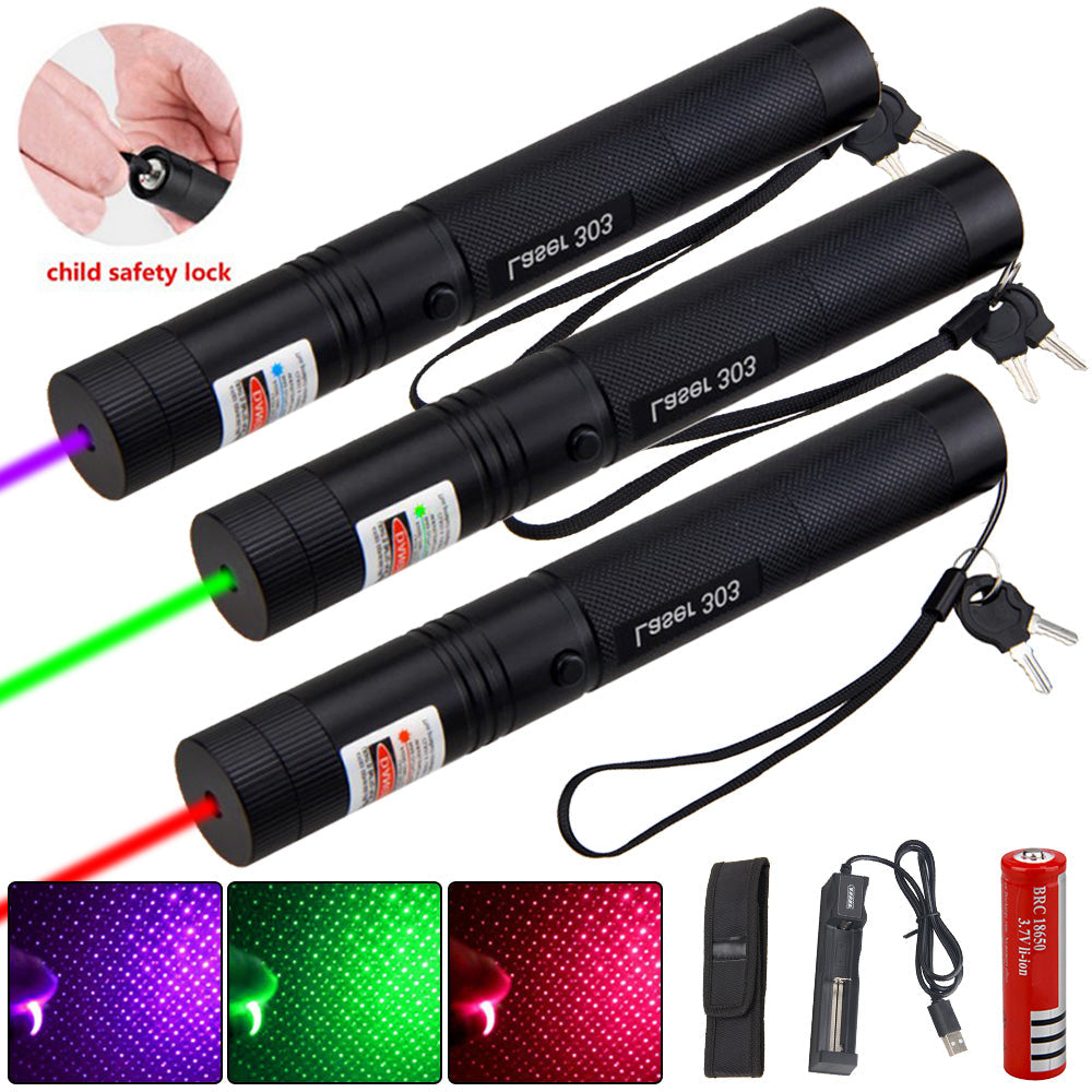 Rechargeable Outdoor Laser Pointer with Long Range