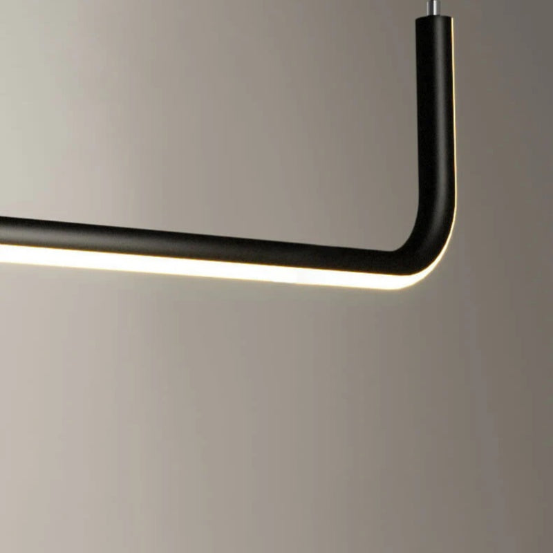 Modern Linear Pendant Light | Minimalist LED Hanging Lamp