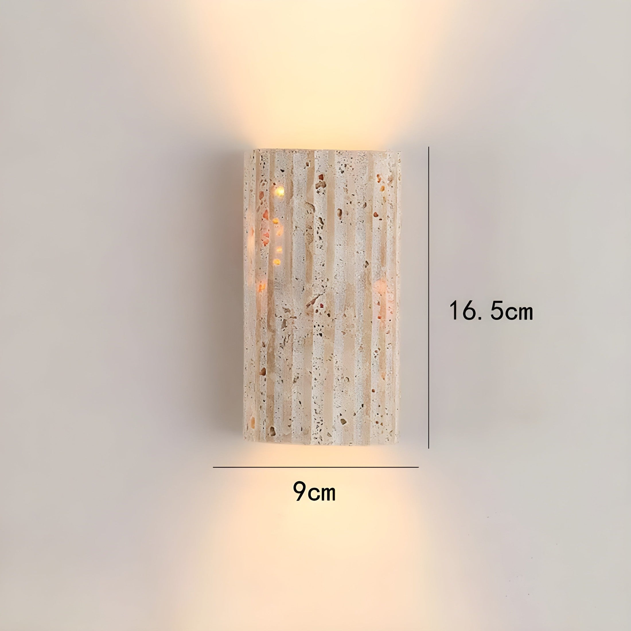Natural Stone Wall Lamp Indoor