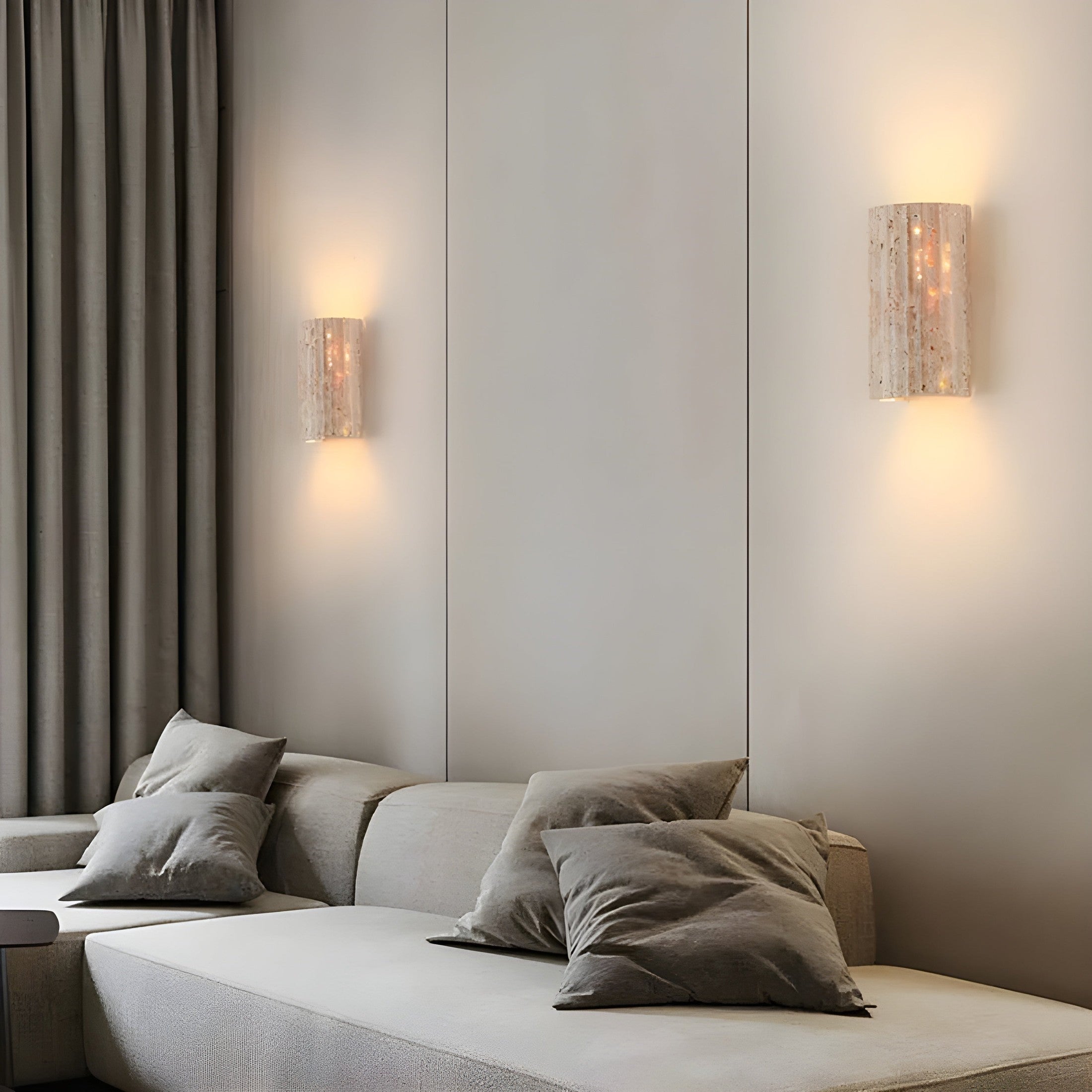 Natural Stone Wall Lamp Indoor
