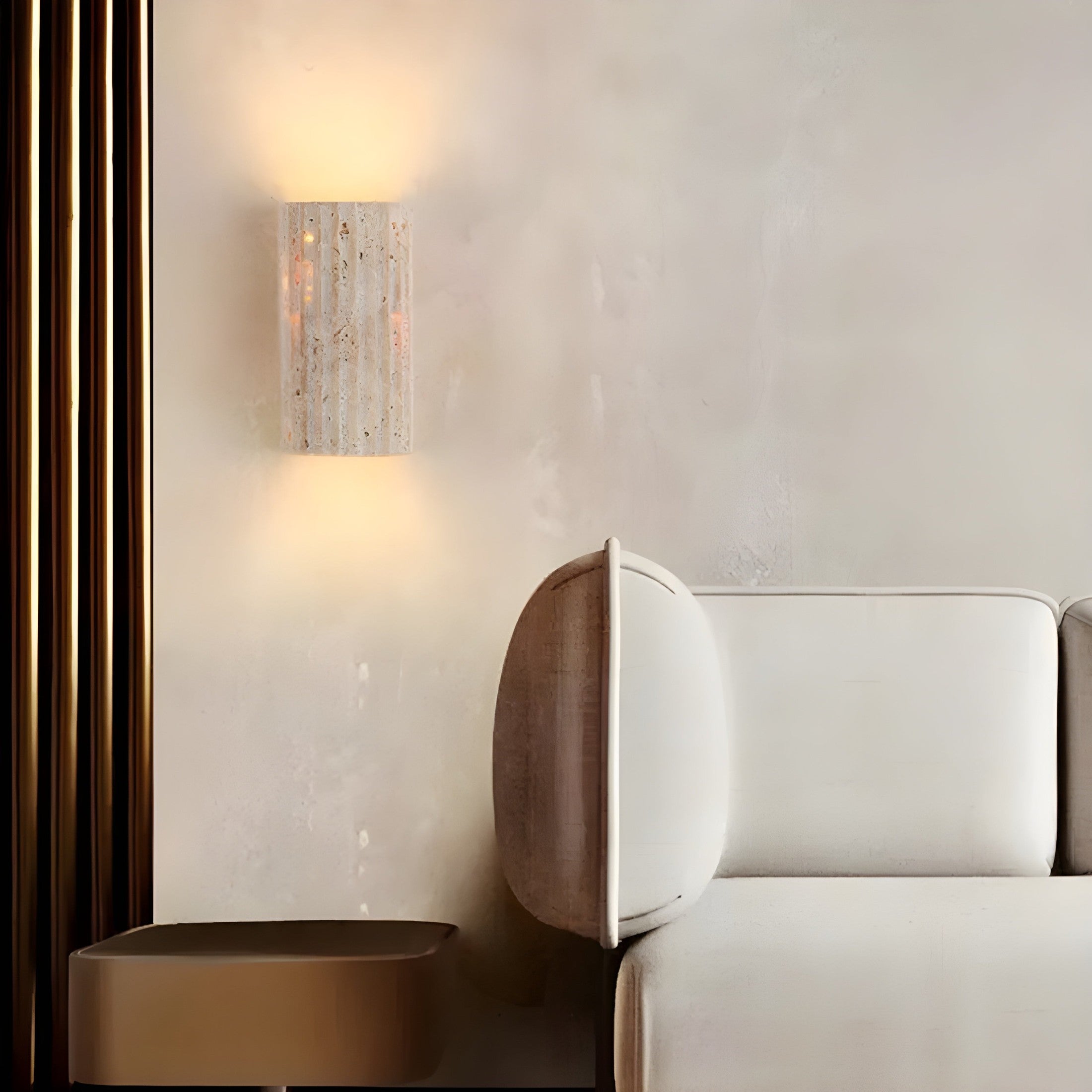 Natural Stone Wall Lamp Indoor