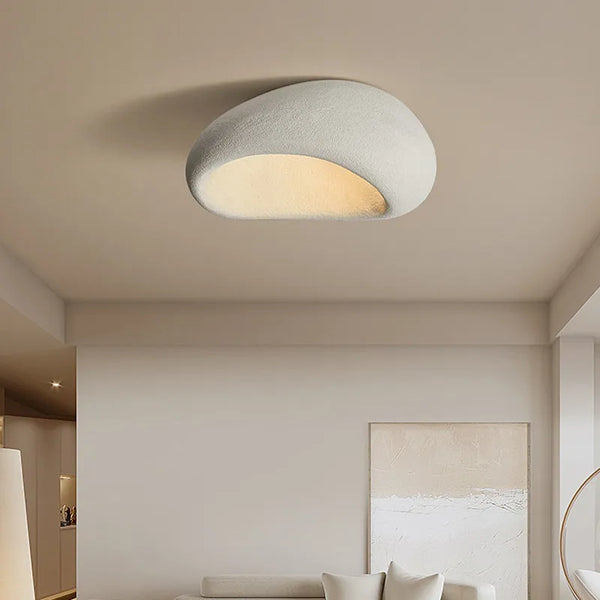 Minimalist Ceiling Lamp – Modern Wabi-Sabi Home Lighting