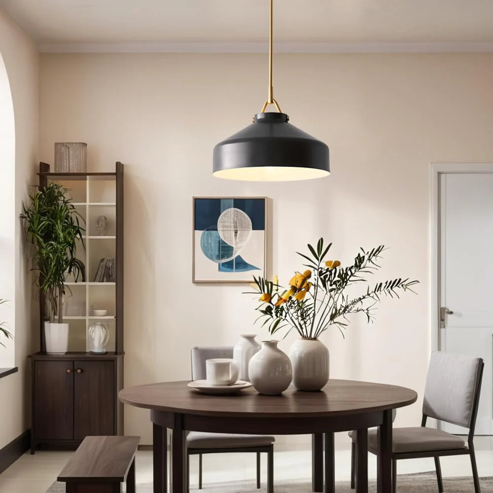 Nerys Nordic Pendant Light | Minimalist Morandi Matte Metal Ceiling Light
