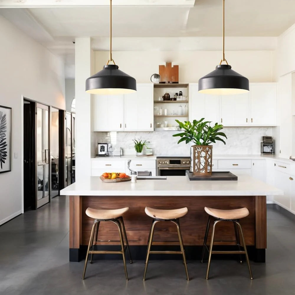 Nerys Nordic Pendant Light | Minimalist Morandi Matte Metal Ceiling Light